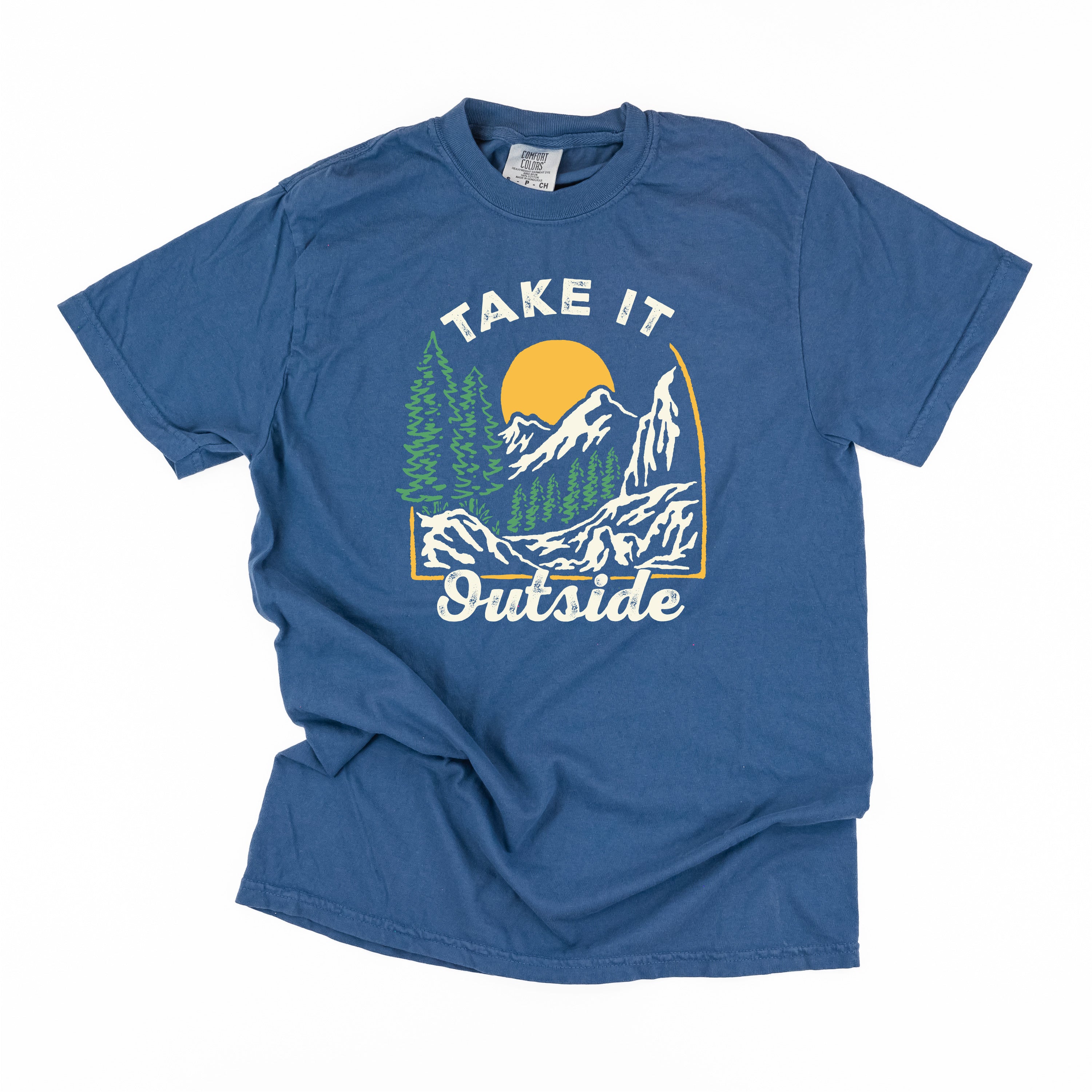 Take It Outside - Comfort Colors Tee Little Mama Shirt Shop