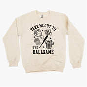 Take Me Out To The Ballgame - BASIC Fleece Little Mama Shirt Shop LLC