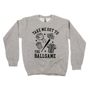 Take Me Out To The Ballgame - BASIC Fleece Little Mama Shirt Shop LLC