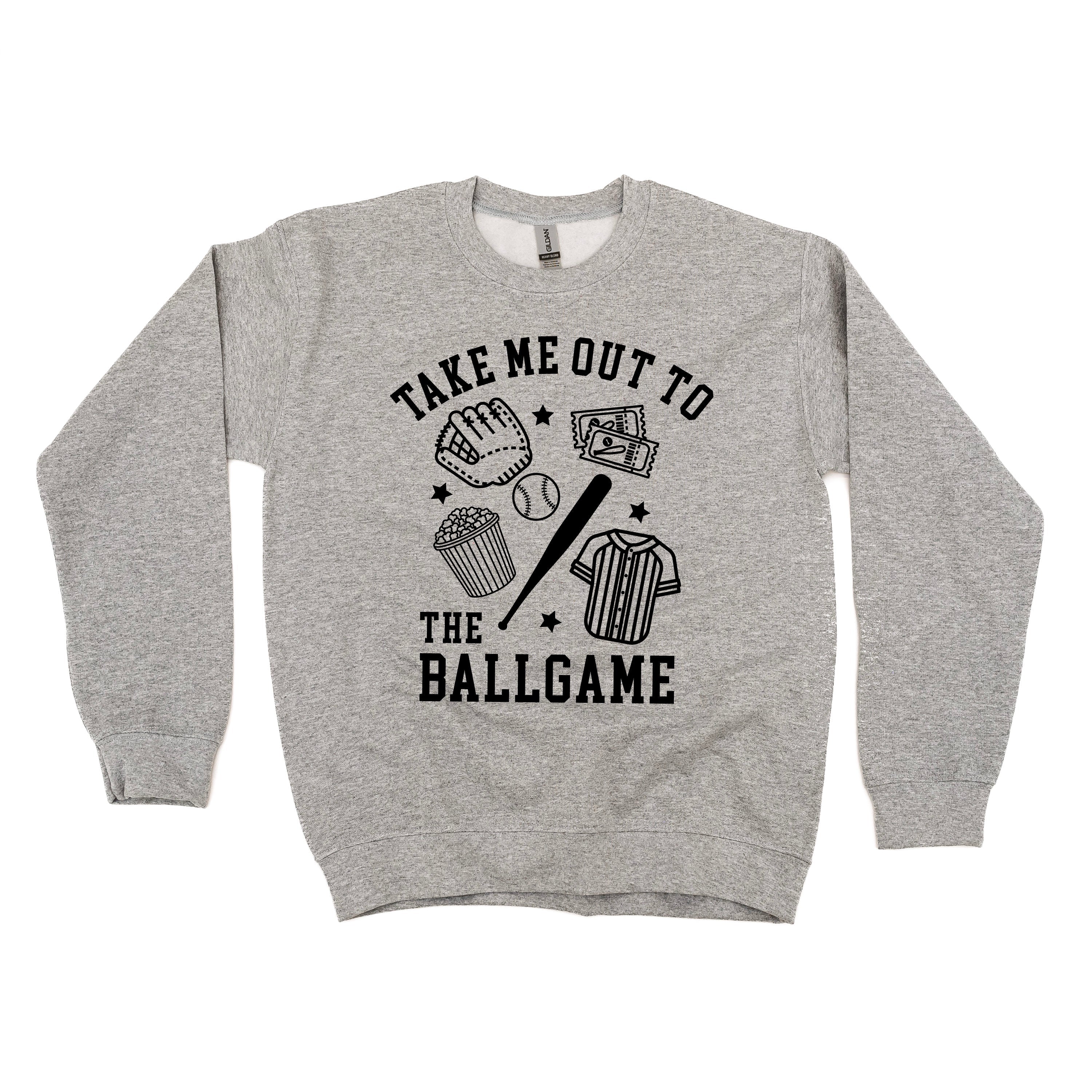 Take Me Out To The Ballgame - BASIC Fleece Little Mama Shirt Shop LLC