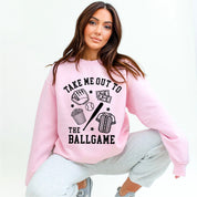 Take Me Out To The Ballgame - BASIC Fleece Little Mama Shirt Shop LLC