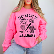 Take Me Out To The Ballgame - BASIC Fleece Little Mama Shirt Shop LLC