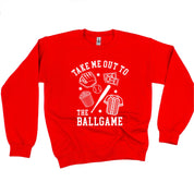 Take Me Out To The Ballgame - BASIC Fleece Little Mama Shirt Shop LLC