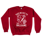 Take Me Out To The Ballgame - BASIC Fleece Little Mama Shirt Shop LLC