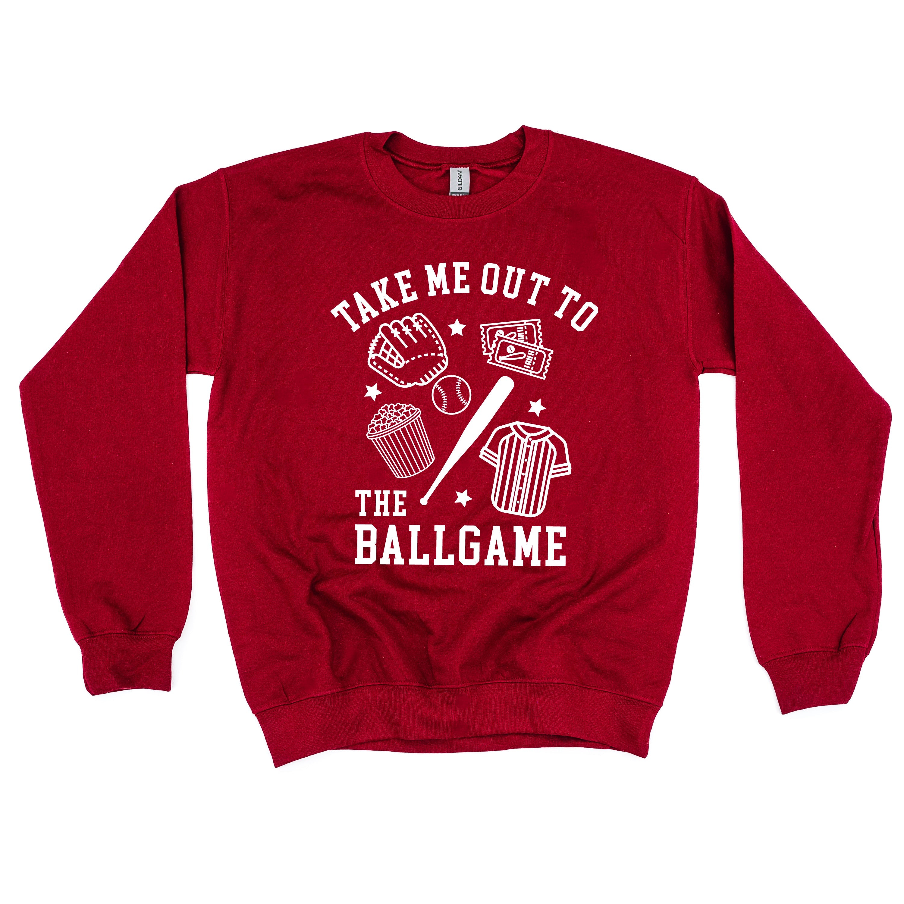 Take Me Out To The Ballgame - BASIC Fleece Little Mama Shirt Shop LLC