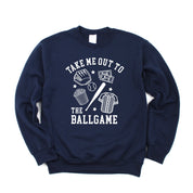 Take Me Out To The Ballgame - BASIC Fleece Little Mama Shirt Shop LLC