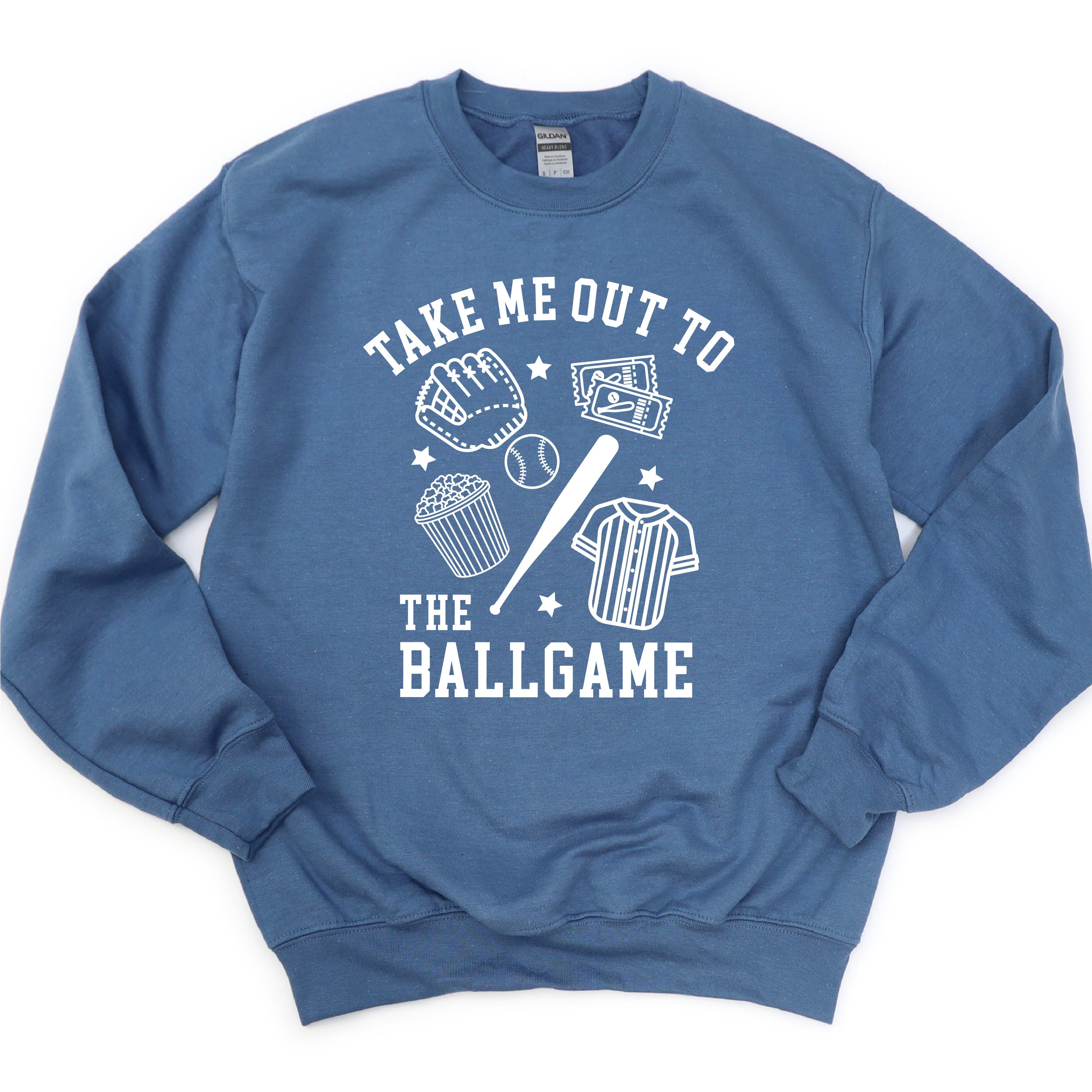 Take Me Out To The Ballgame - BASIC Fleece Little Mama Shirt Shop LLC