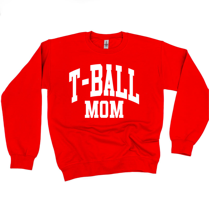 Varsity Style - T-BALL MOM - BASIC FLEECE CREWNECK