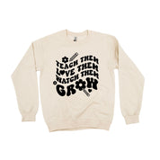 Teach Them Love Them Watch Them Grow (Back to School Version) - BASIC Fleece Little Mama Shirt Shop LLC