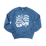 Teach Them Love Them Watch Them Grow (Back to School Version) - BASIC Fleece Little Mama Shirt Shop LLC