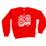 Teach Them Love Them Watch Them Grow (Back to School Version) - BASIC Fleece Little Mama Shirt Shop LLC