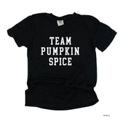 Team Pumpkin Spice - Comfort Colors Tee Little Mama Shirt Shop