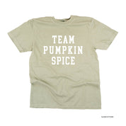 Team Pumpkin Spice - Comfort Colors Tee Little Mama Shirt Shop