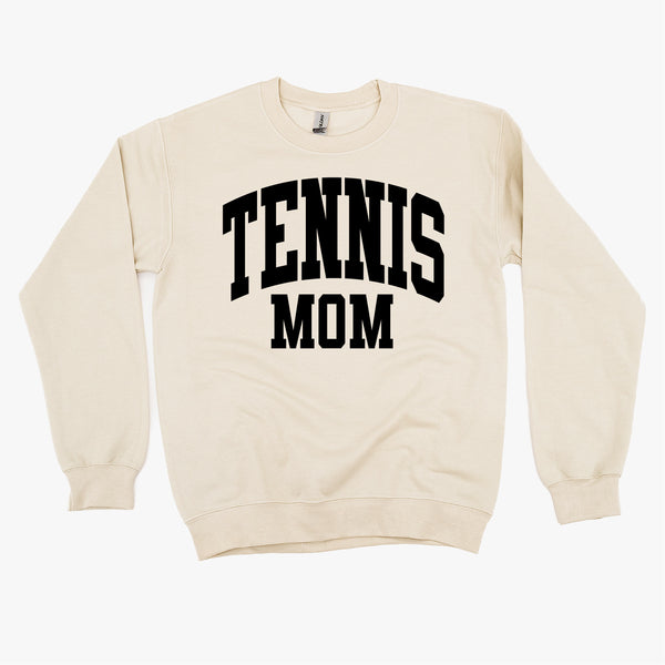 Varsity Style - TENNIS MOM - BASIC FLEECE CREWNECK