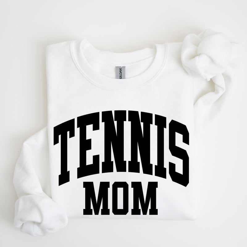 Varsity Style - TENNIS MOM - BASIC FLEECE CREWNECK