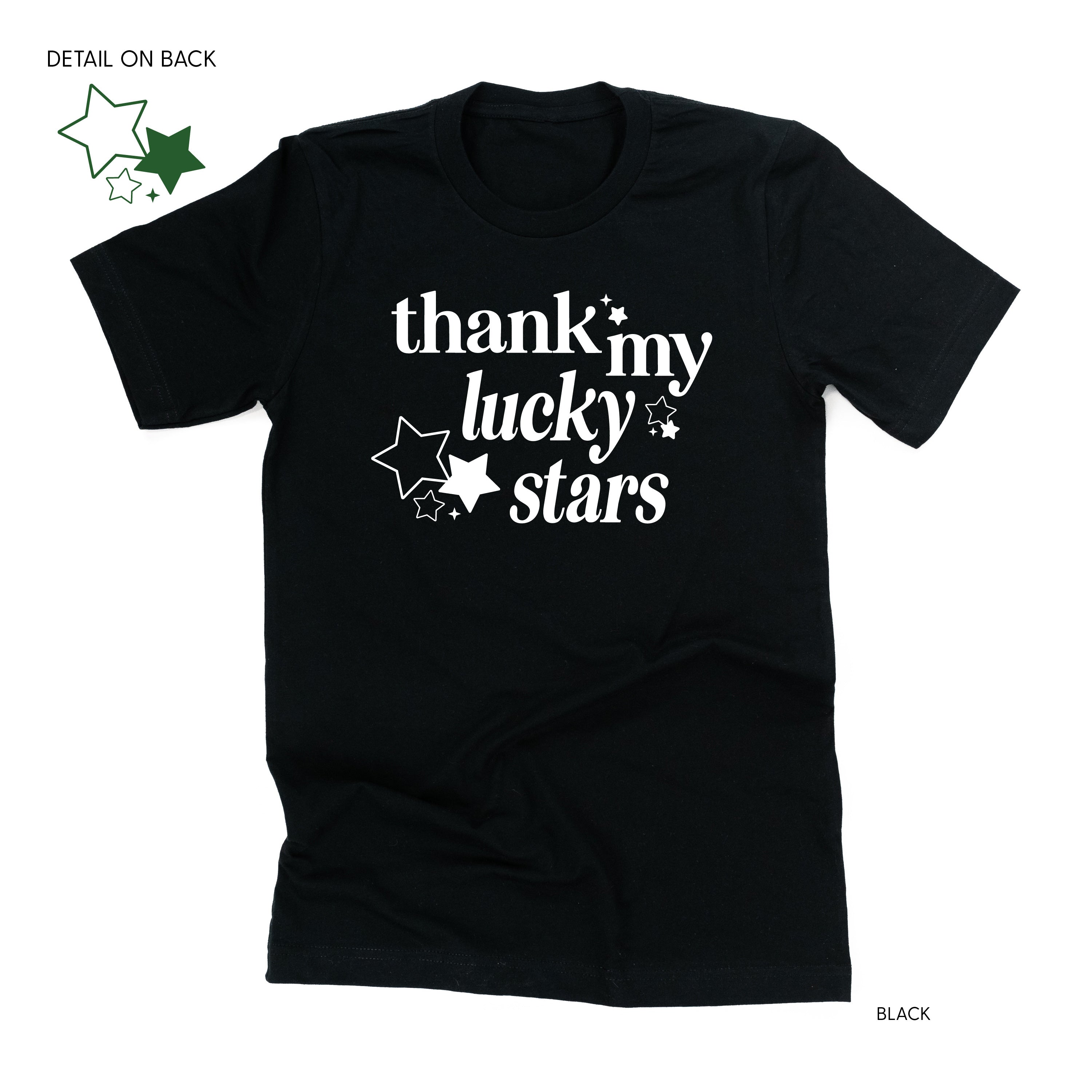 Thank My Lucky Stars (f&bd) - Unisex Tee Little Mama Shirt Shop