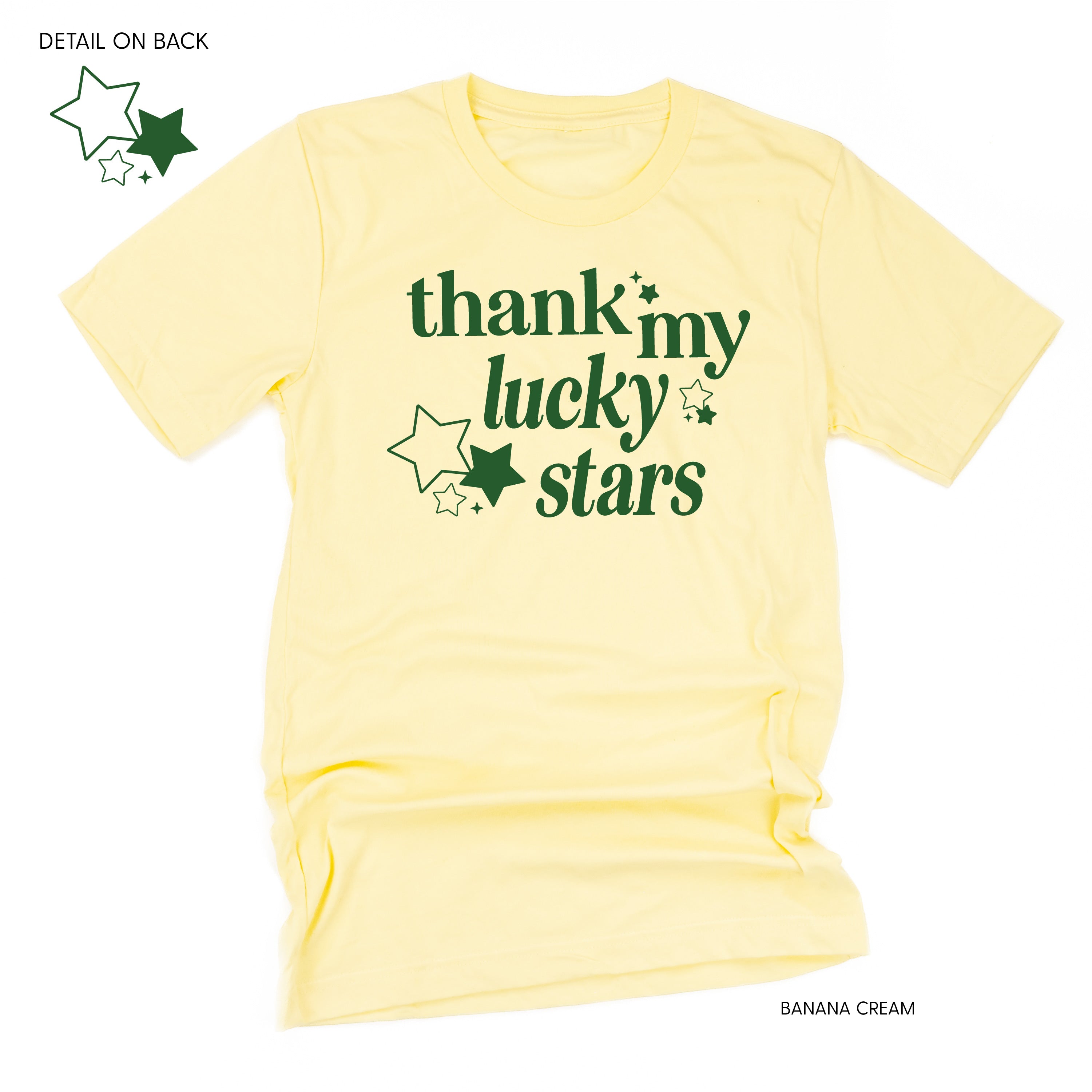 Thank My Lucky Stars (f&bd) - Unisex Tee Little Mama Shirt Shop
