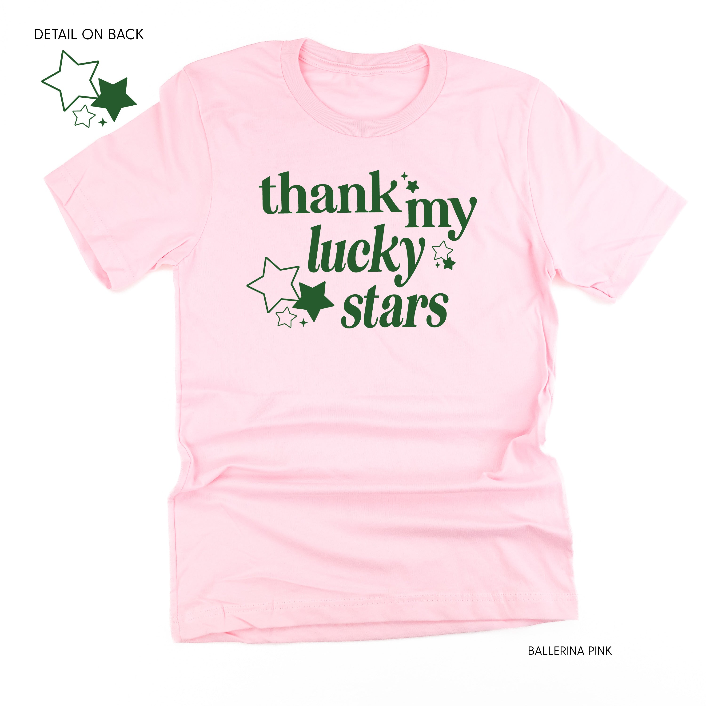 Thank My Lucky Stars (f&bd) - Unisex Tee Little Mama Shirt Shop