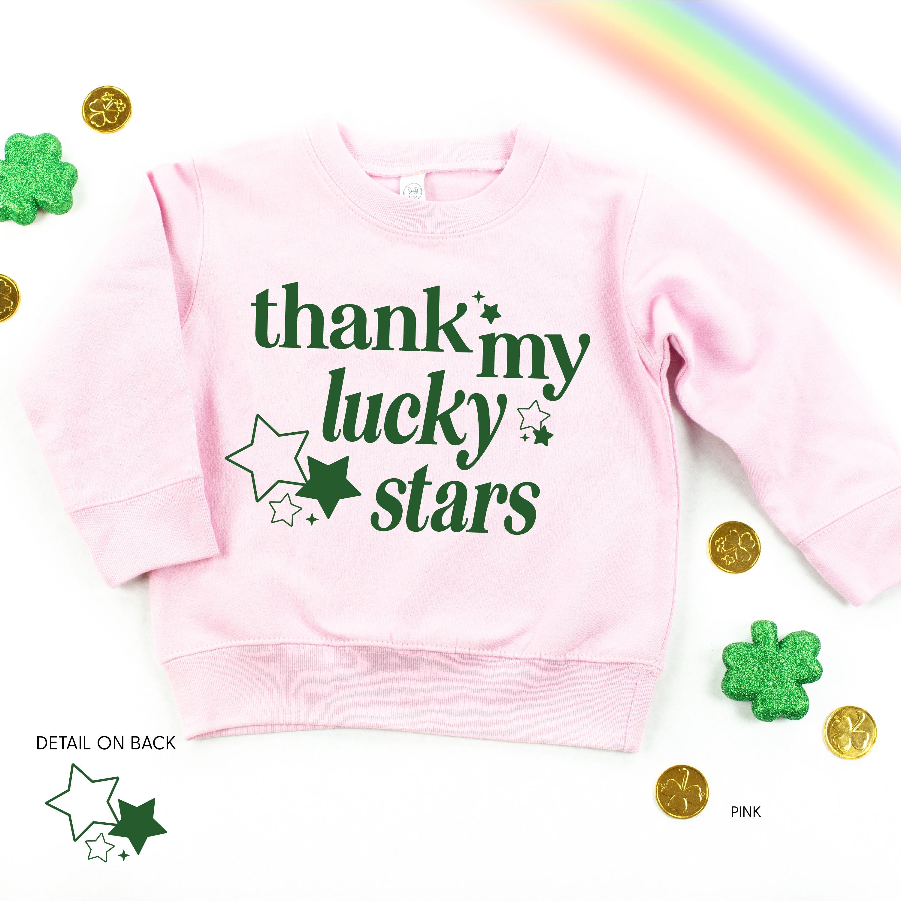 Thank My Lucky Stars (f&bd) - Child Sweater Little Mama Shirt Shop