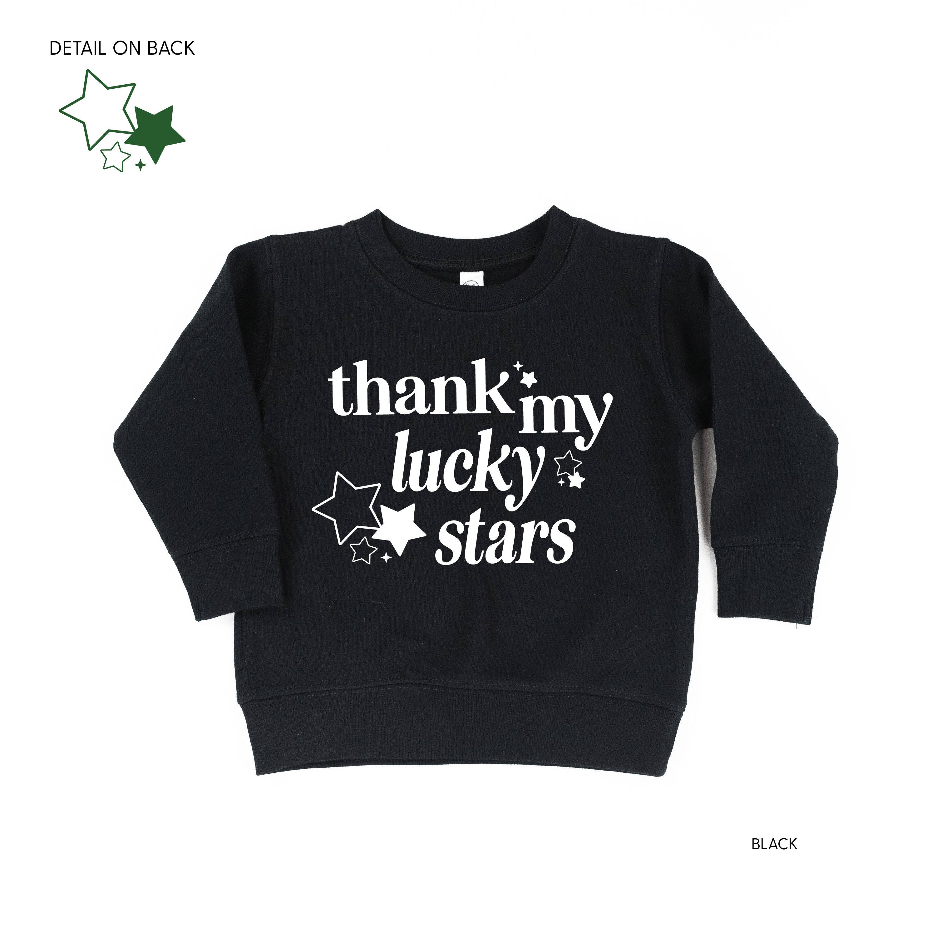 Thank My Lucky Stars (f&bd) - Child Sweater Little Mama Shirt Shop
