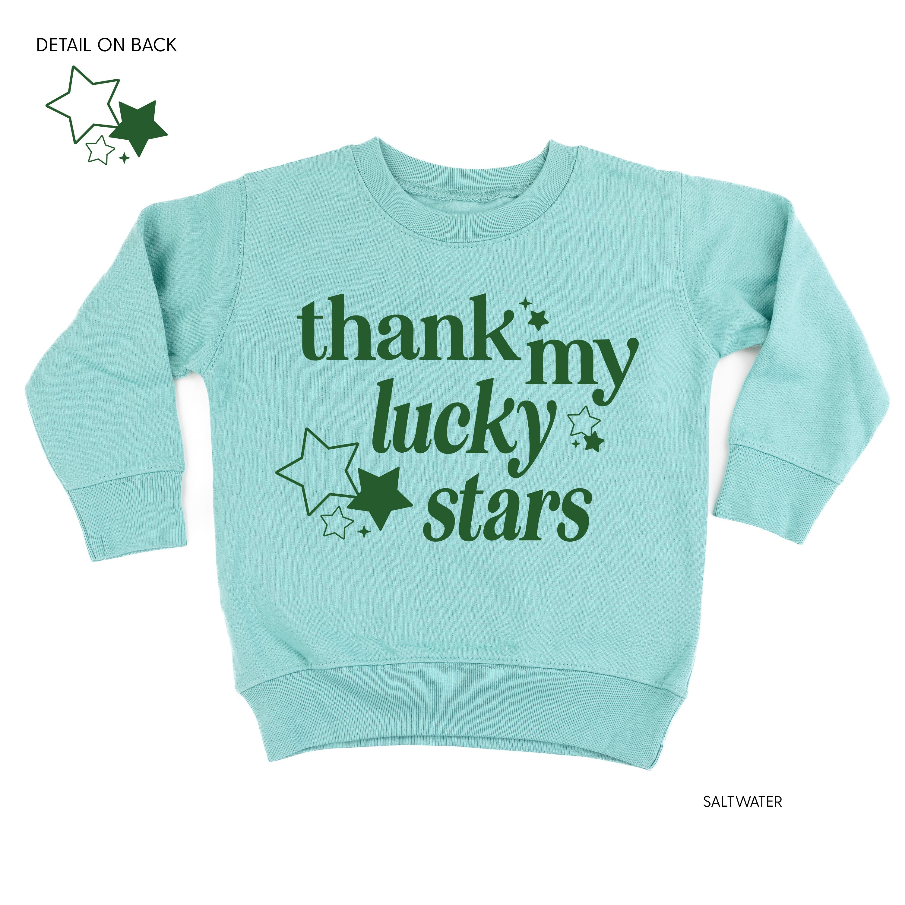 Thank My Lucky Stars (f&bd) - Child Sweater Little Mama Shirt Shop