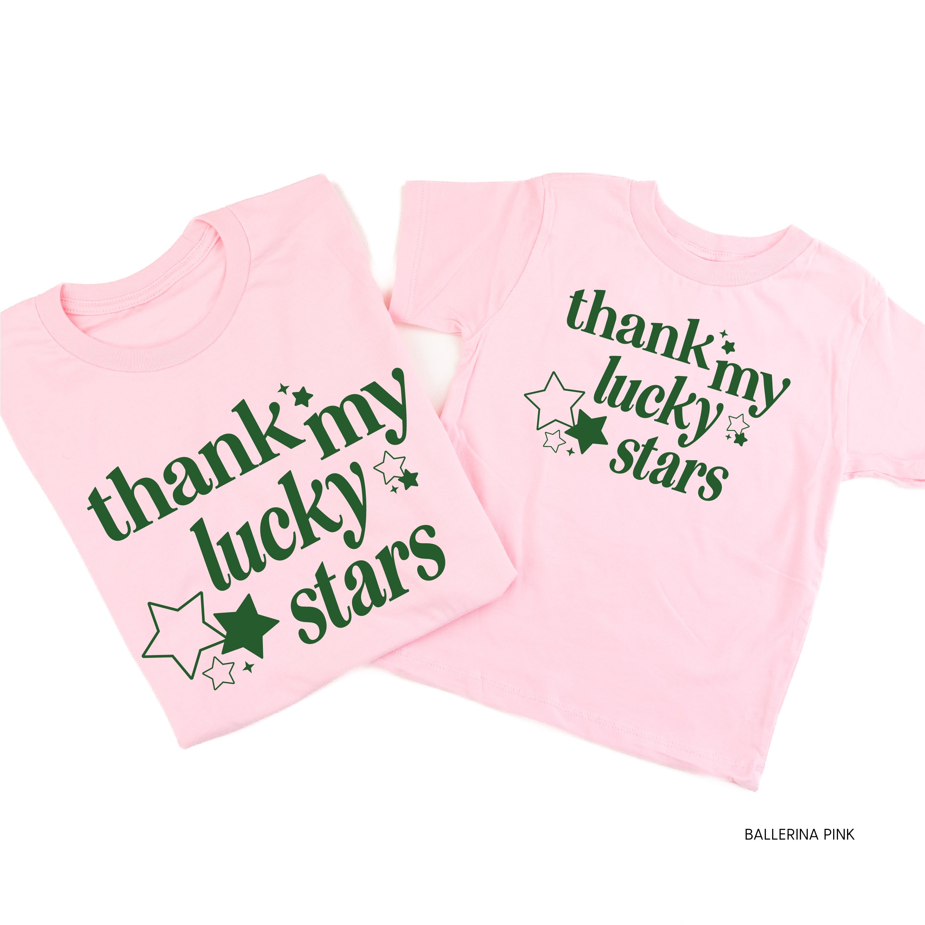 Thank My Lucky Stars (f&bd) - Set of 2 Tees Little Mama Shirt Shop