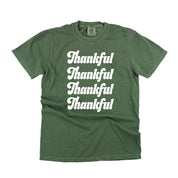 Thankful (x4) - Comfort Colors Tee Little Mama Shirt Shop