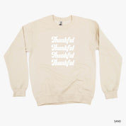 Thankful (x4) - BASIC Fleece Little Mama Shirt Shop LLC