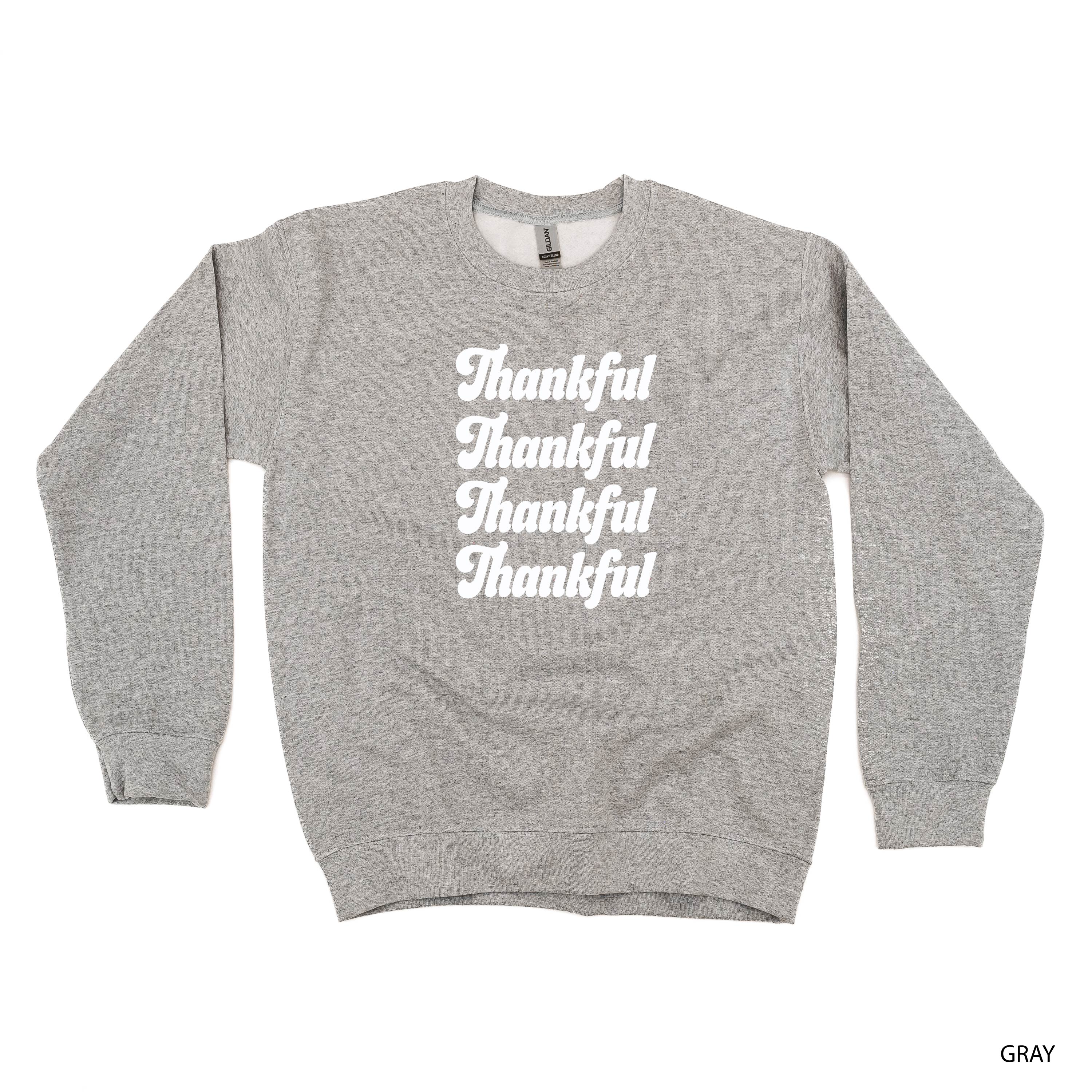Thankful (x4) - BASIC Fleece Little Mama Shirt Shop LLC