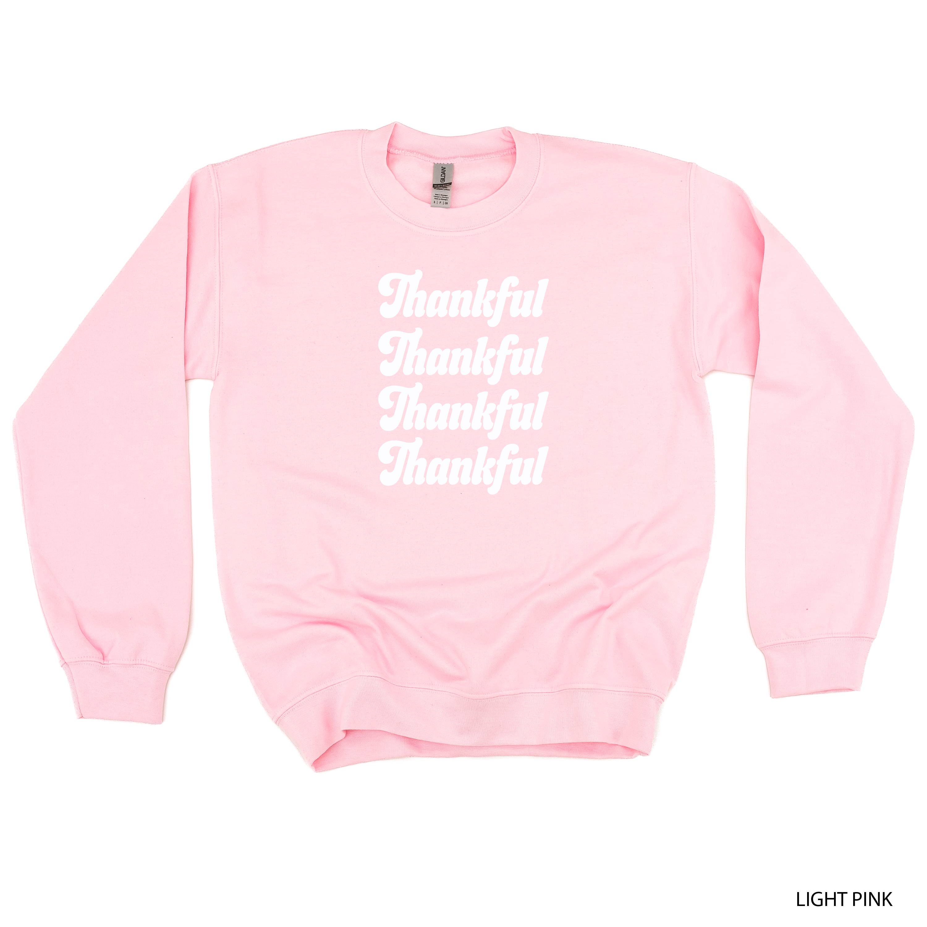 Thankful (x4) - BASIC Fleece Little Mama Shirt Shop LLC