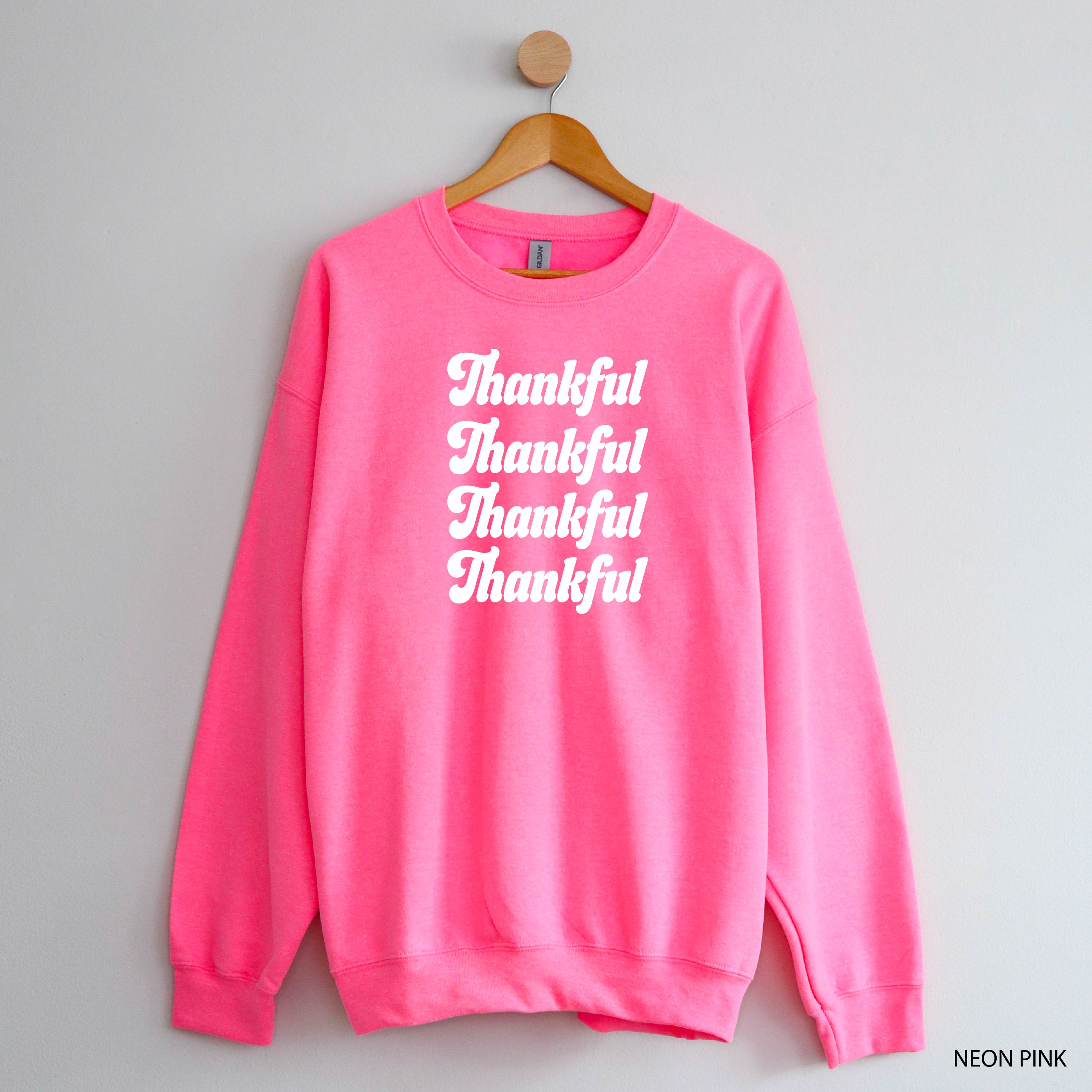 Thankful (x4) - BASIC Fleece Little Mama Shirt Shop LLC