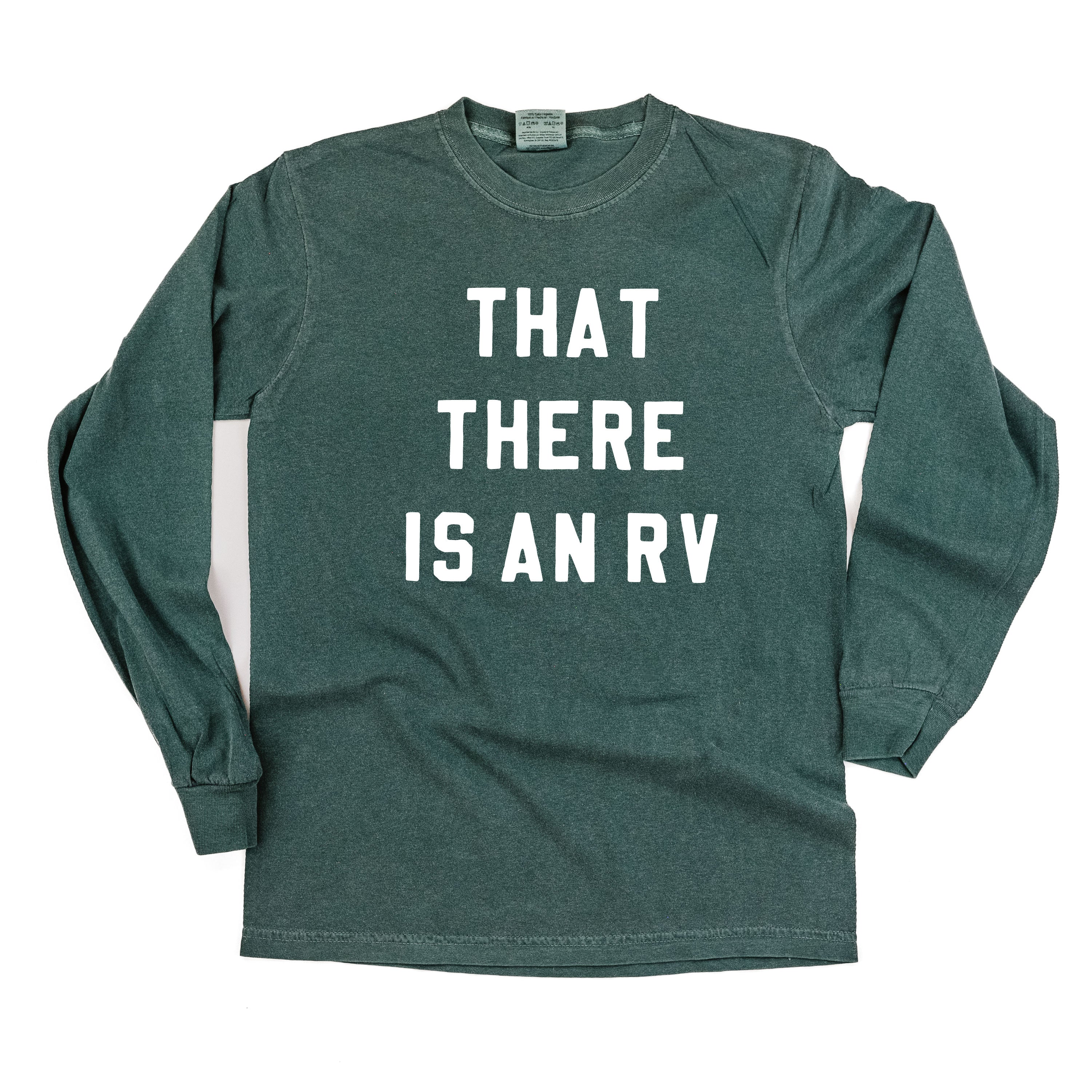 That There Is An RV - LONG SLEEVE Comfort Colors Tee Little Mama Shirt Shop