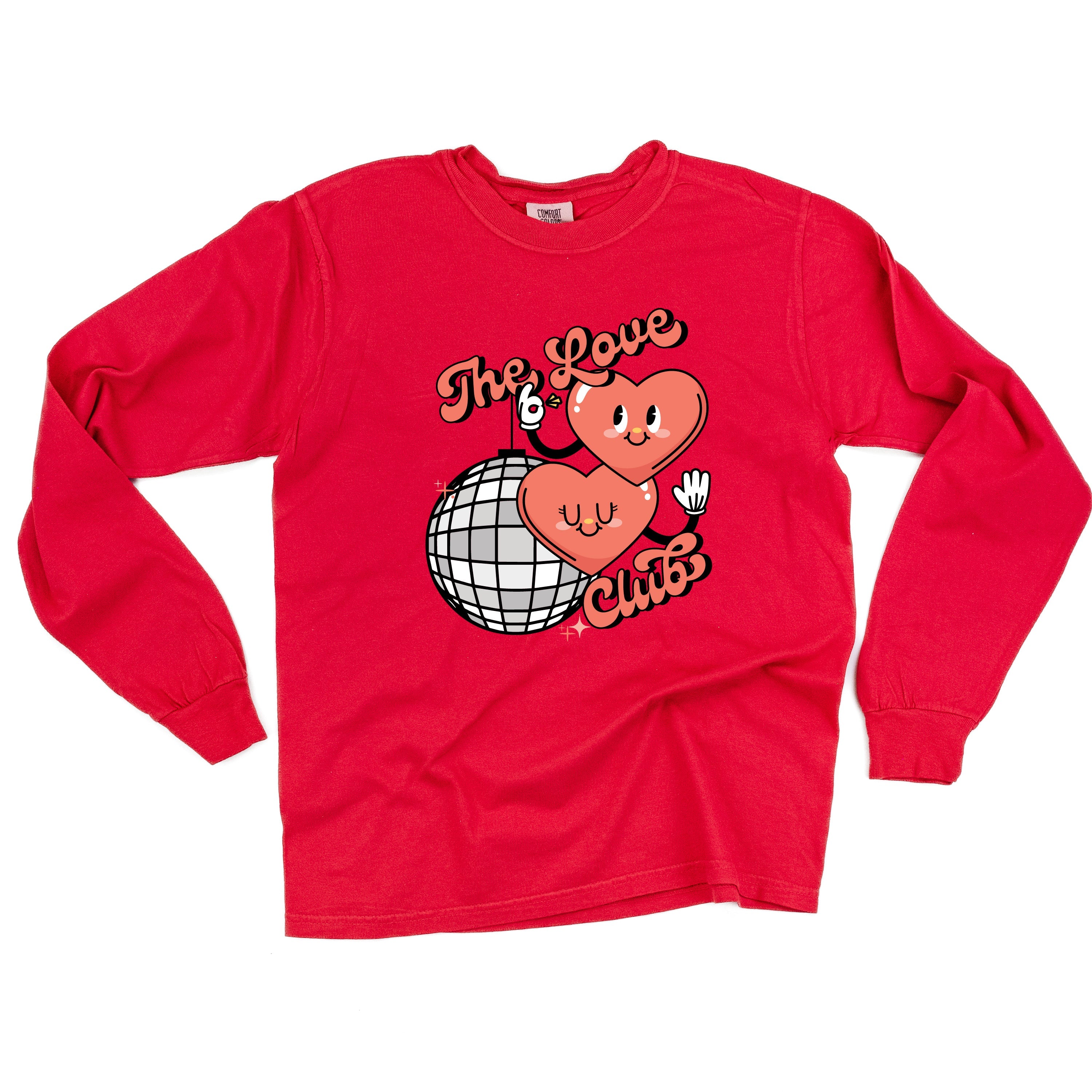 The Love Club - LONG SLEEVE Comfort Colors Tee Little Mama Shirt Shop