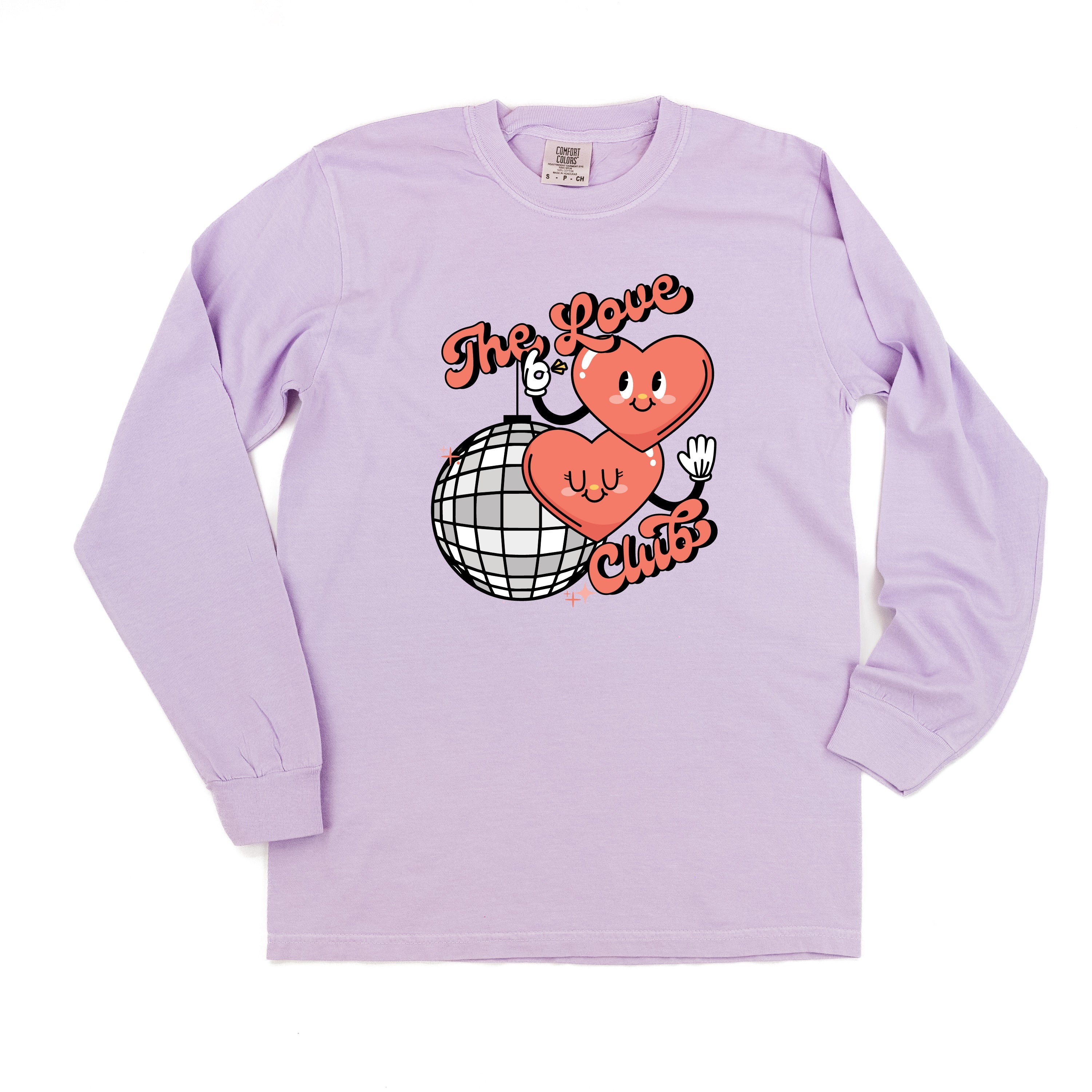 The Love Club - LONG SLEEVE Comfort Colors Tee Little Mama Shirt Shop