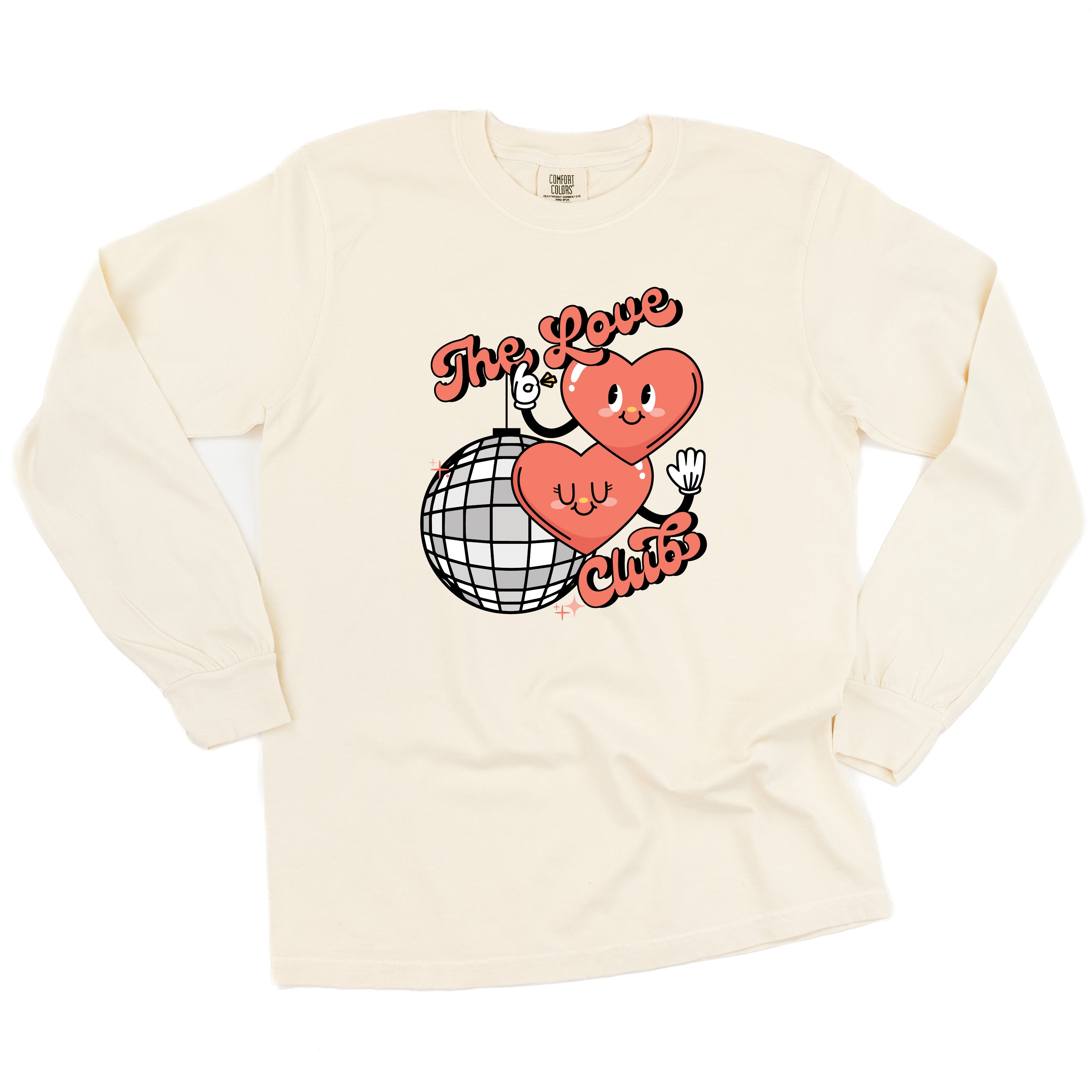 The Love Club - LONG SLEEVE Comfort Colors Tee Little Mama Shirt Shop