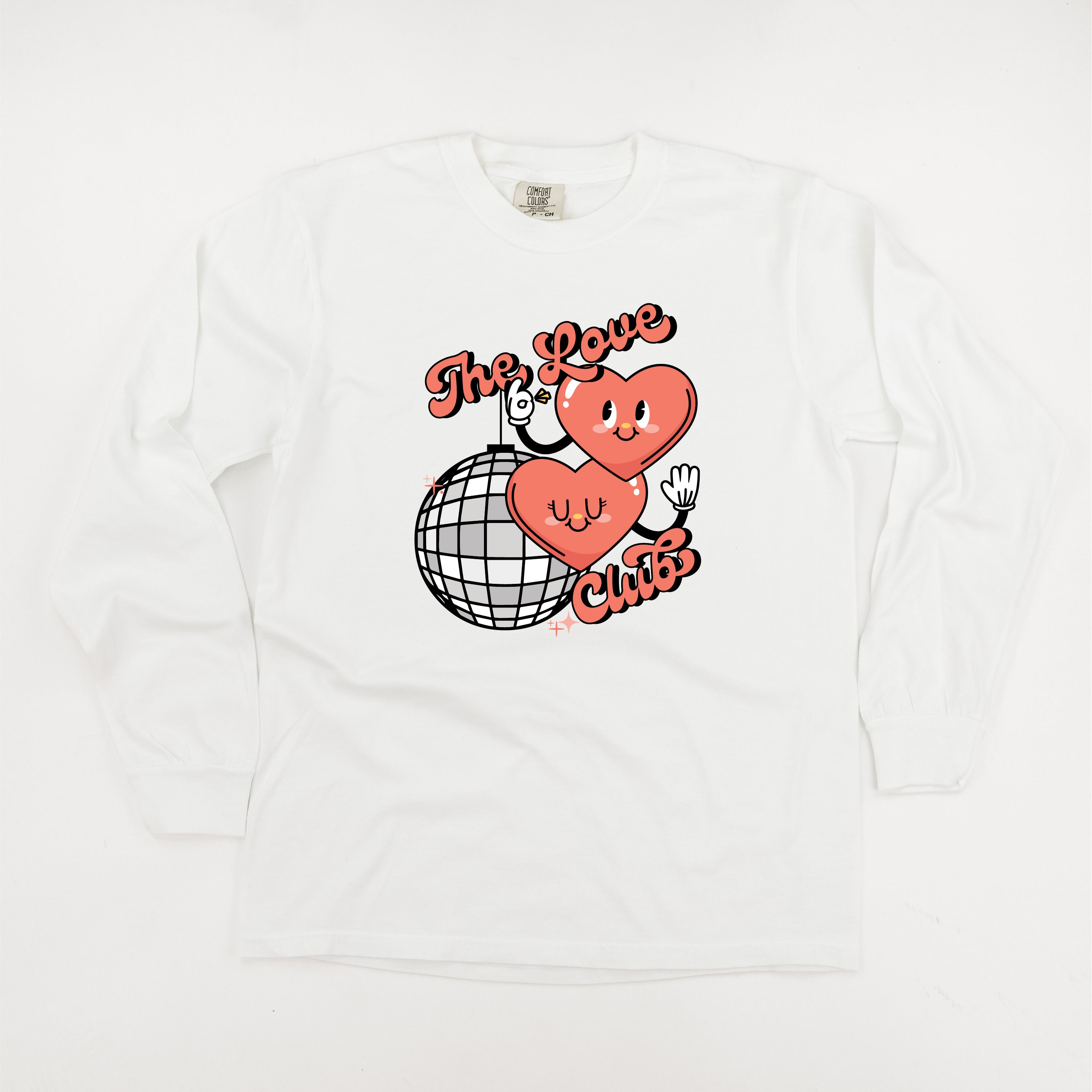 The Love Club - LONG SLEEVE Comfort Colors Tee Little Mama Shirt Shop