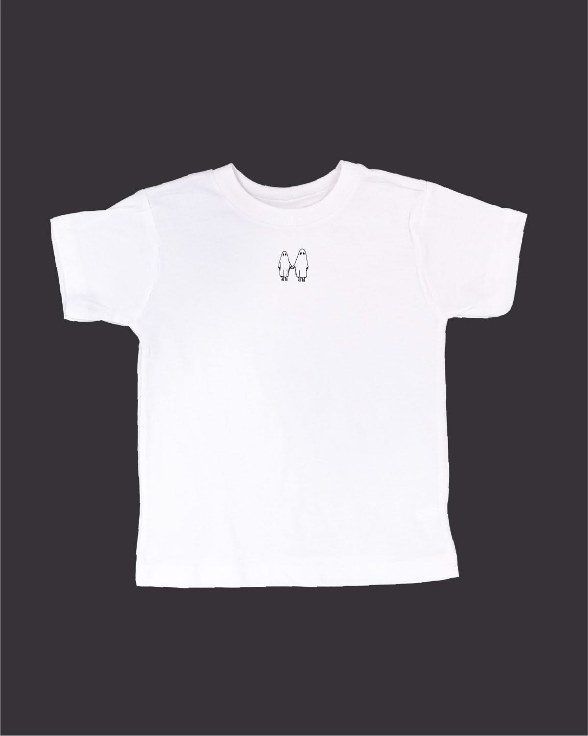 The Official Spooky Society - White Child Tee Little Mama Shirt Shop