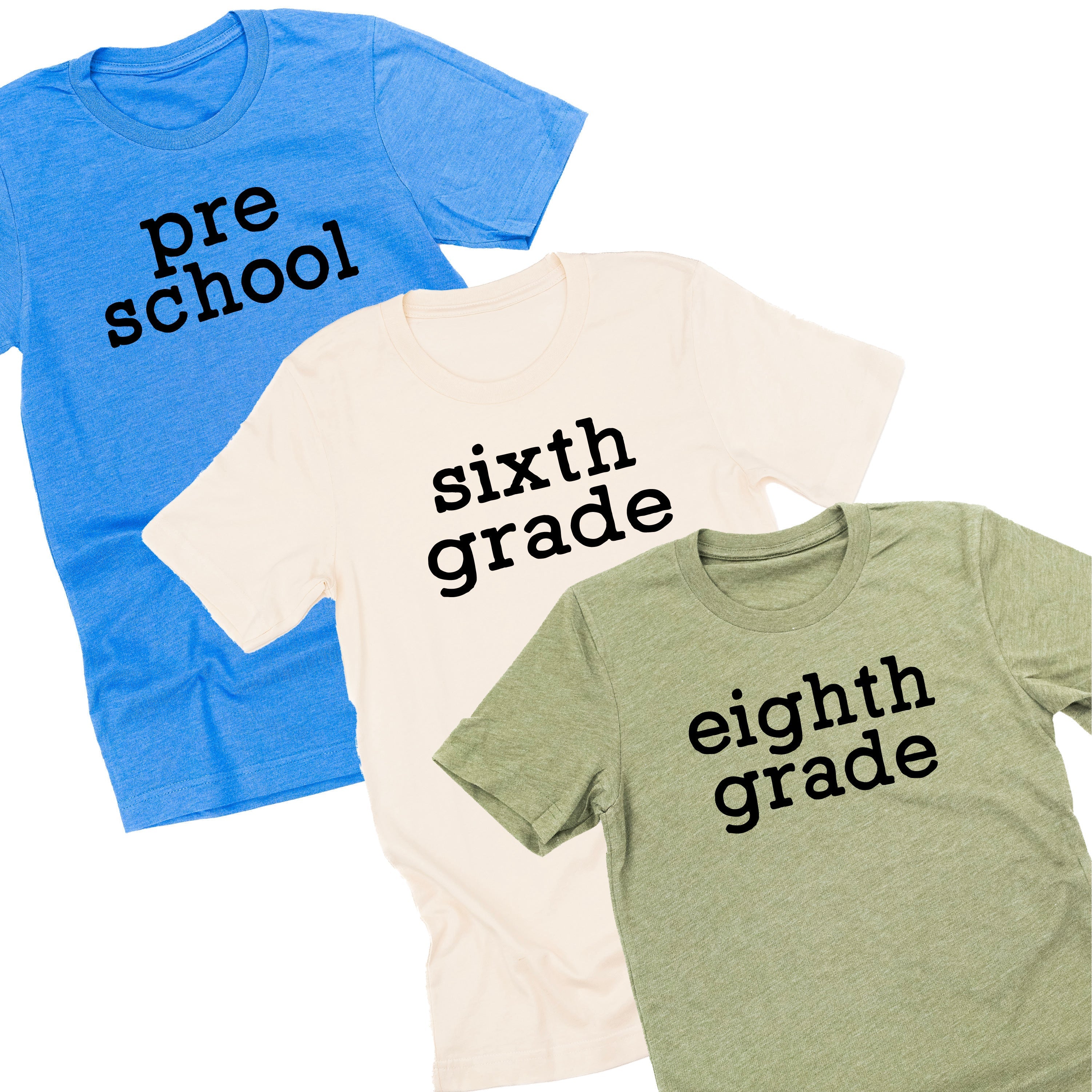 The OG Grades - (Choose Your Grade) - Unisex Tee Little Mama Shirt Shop