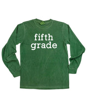 The OG Grades - (Choose Your Grade) - LONG SLEEVE Comfort Colors Tee Little Mama Shirt Shop