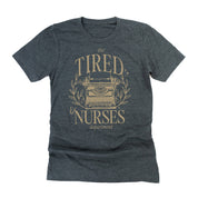 NURSE - THE TIRED NURSES DEPARTMENT - Unisex Tee Little Mama Shirt Shop