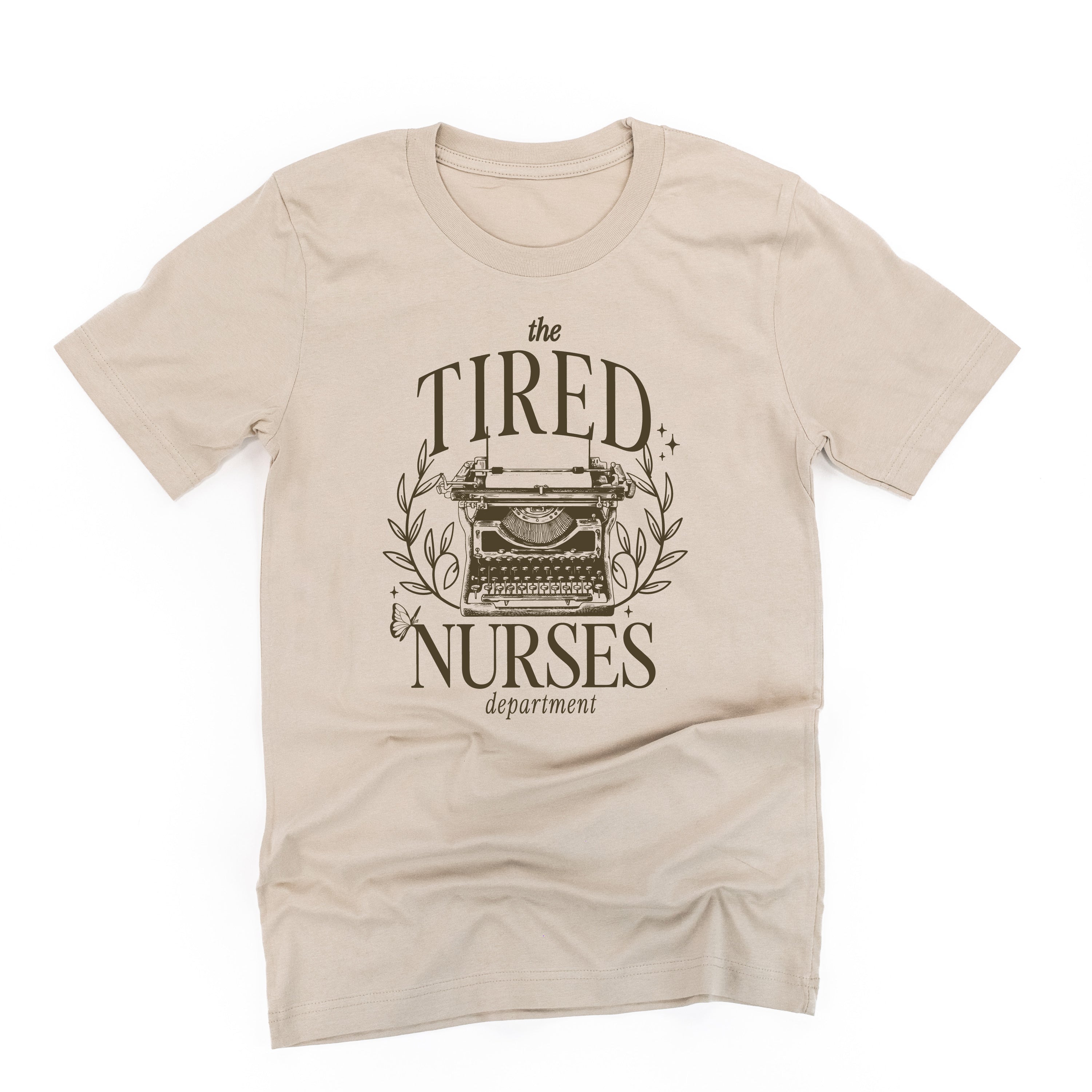 NURSE - THE TIRED NURSES DEPARTMENT - Unisex Tee Little Mama Shirt Shop