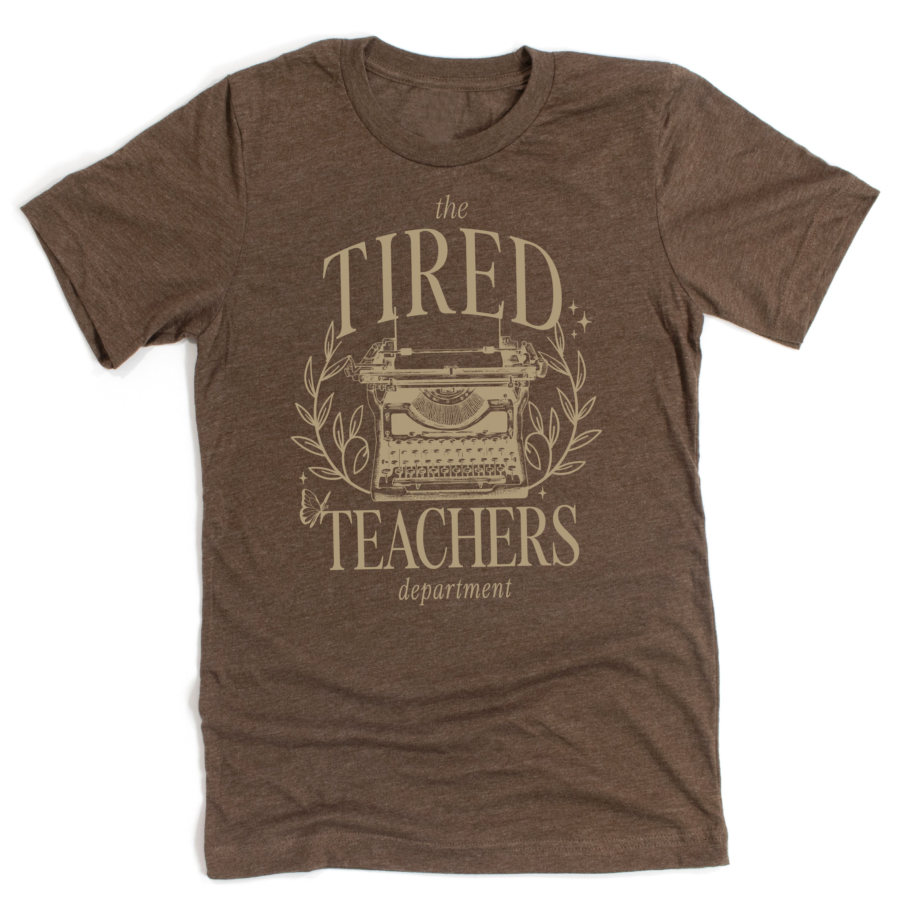 TEACHER - THE TIRED TEACHERS DEPARTMENT - Unisex Tee Little Mama Shirt Shop