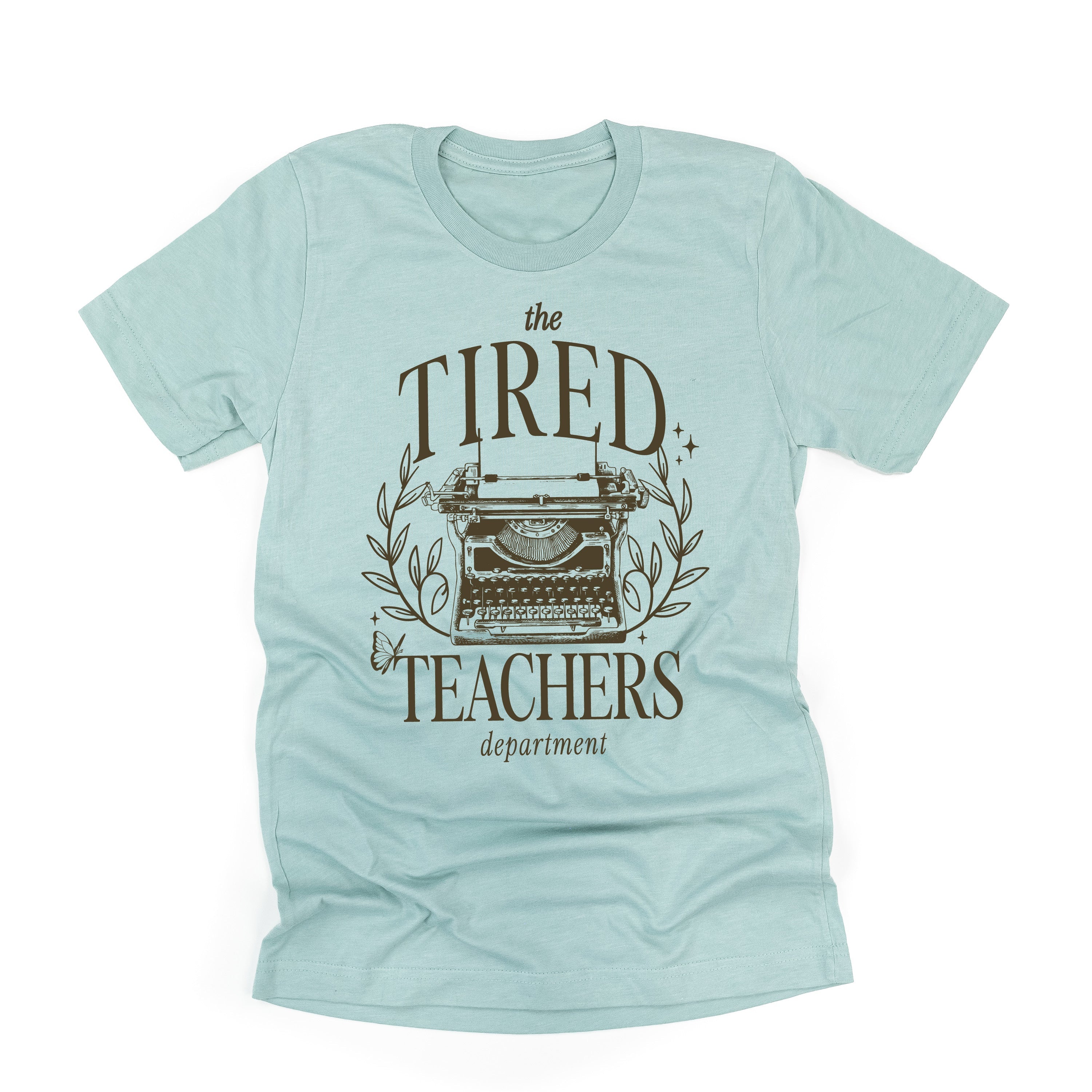 TEACHER - THE TIRED TEACHERS DEPARTMENT - Unisex Tee Little Mama Shirt Shop