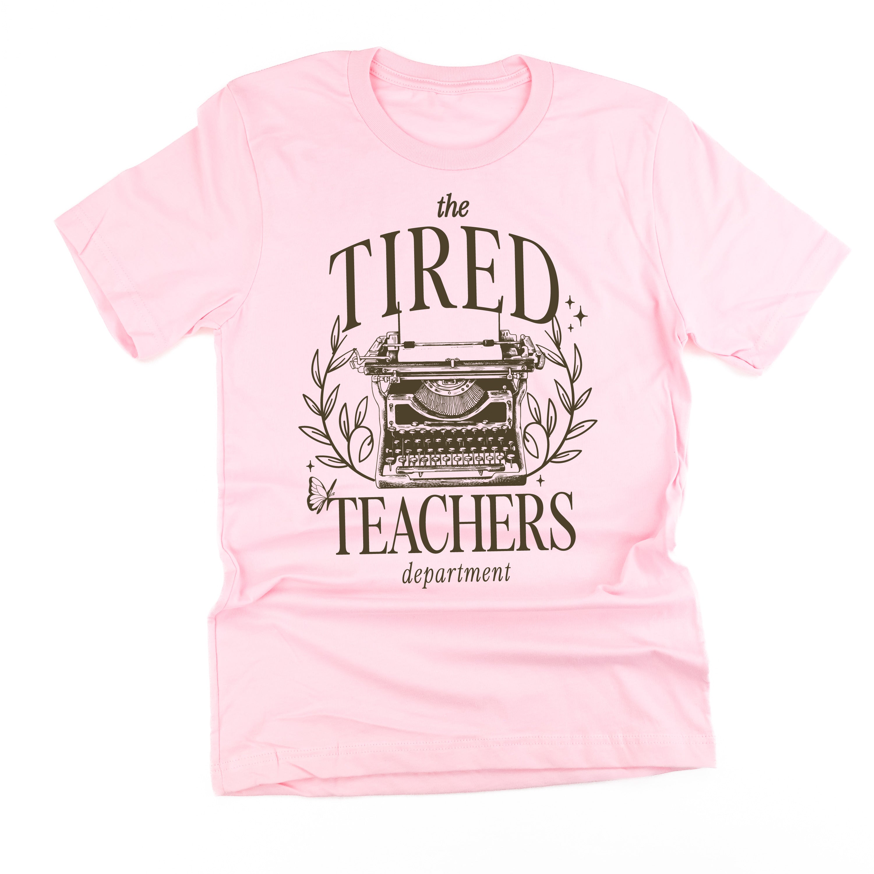 TEACHER - THE TIRED TEACHERS DEPARTMENT - Unisex Tee Little Mama Shirt Shop