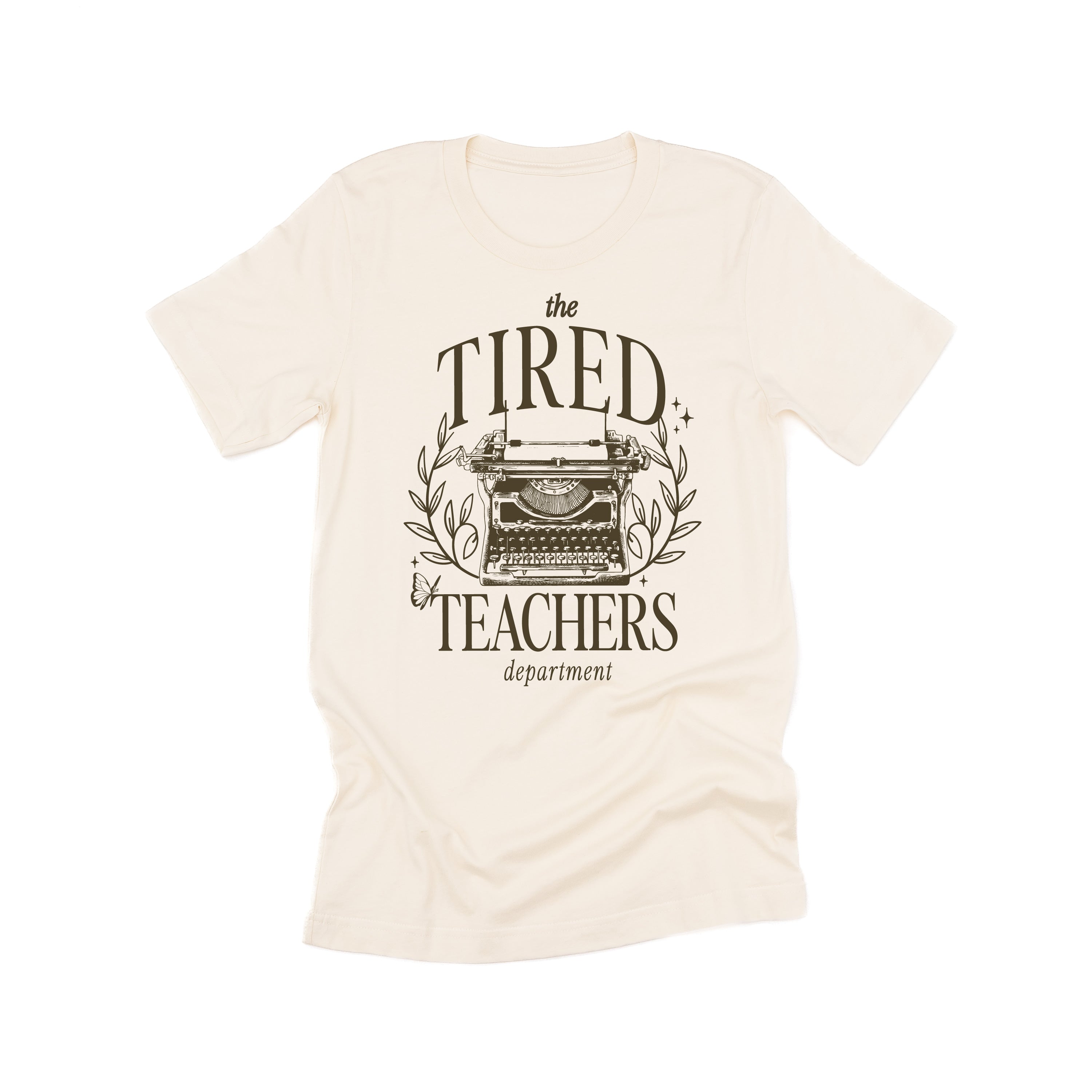 TEACHER - THE TIRED TEACHERS DEPARTMENT - Unisex Tee Little Mama Shirt Shop