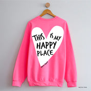 Dance Depot - This Is My Happy Place - BASIC Fleece Crewneck