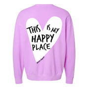Dance Depot - This Is My Happy Place - Comfort Colors Crewneck Sweatshirt