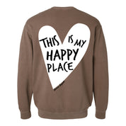 Dance Depot - This Is My Happy Place - Comfort Colors Crewneck Sweatshirt