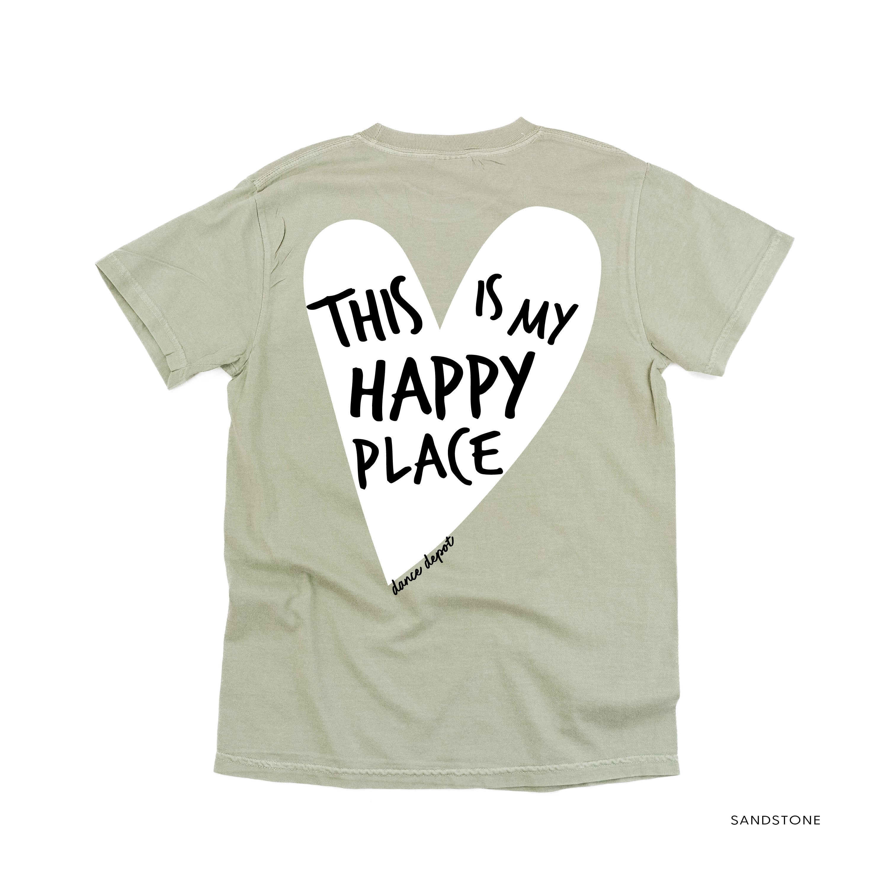 Dance Depot - This Is My Happy Place - Comfort Colors Tee
