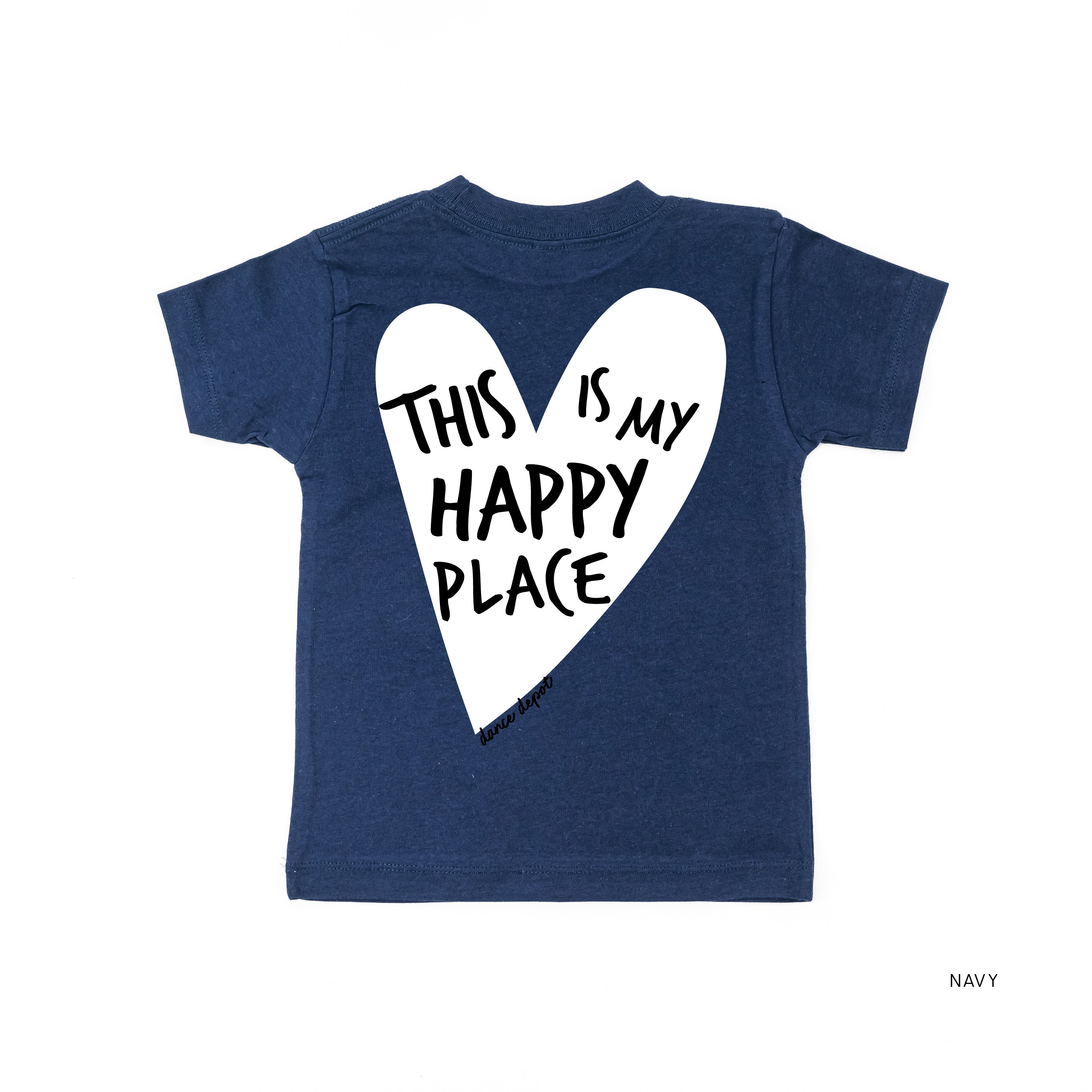 Dance Depot - This Is My Happy Place - Short Sleeve Child Shirt Little Mama Shirt Shop